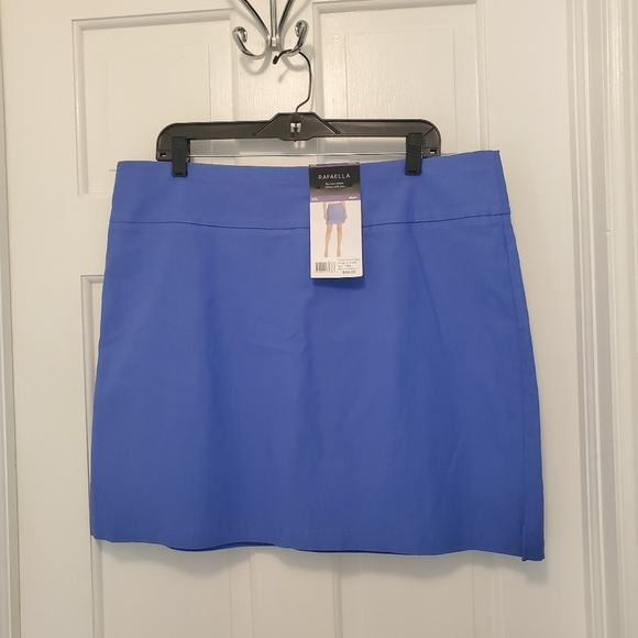NWT Rafaella Amparo Blue Skort Size XXL/16 Retail $59.00, Athlesiure, Casual - Picture 2 of 6